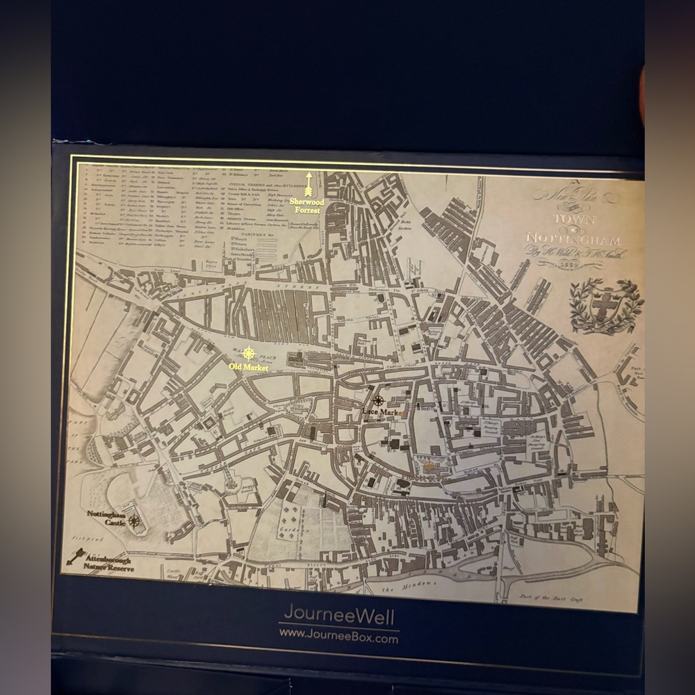 RETIRED Kevia "Nottingham" Journee Box - Entire Box, NO TEA Summer 2022